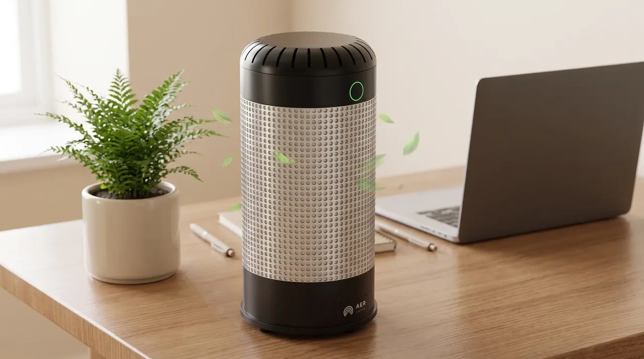 AER - Air purifier — pure air (3D work by MS3DSTUDIO) 4