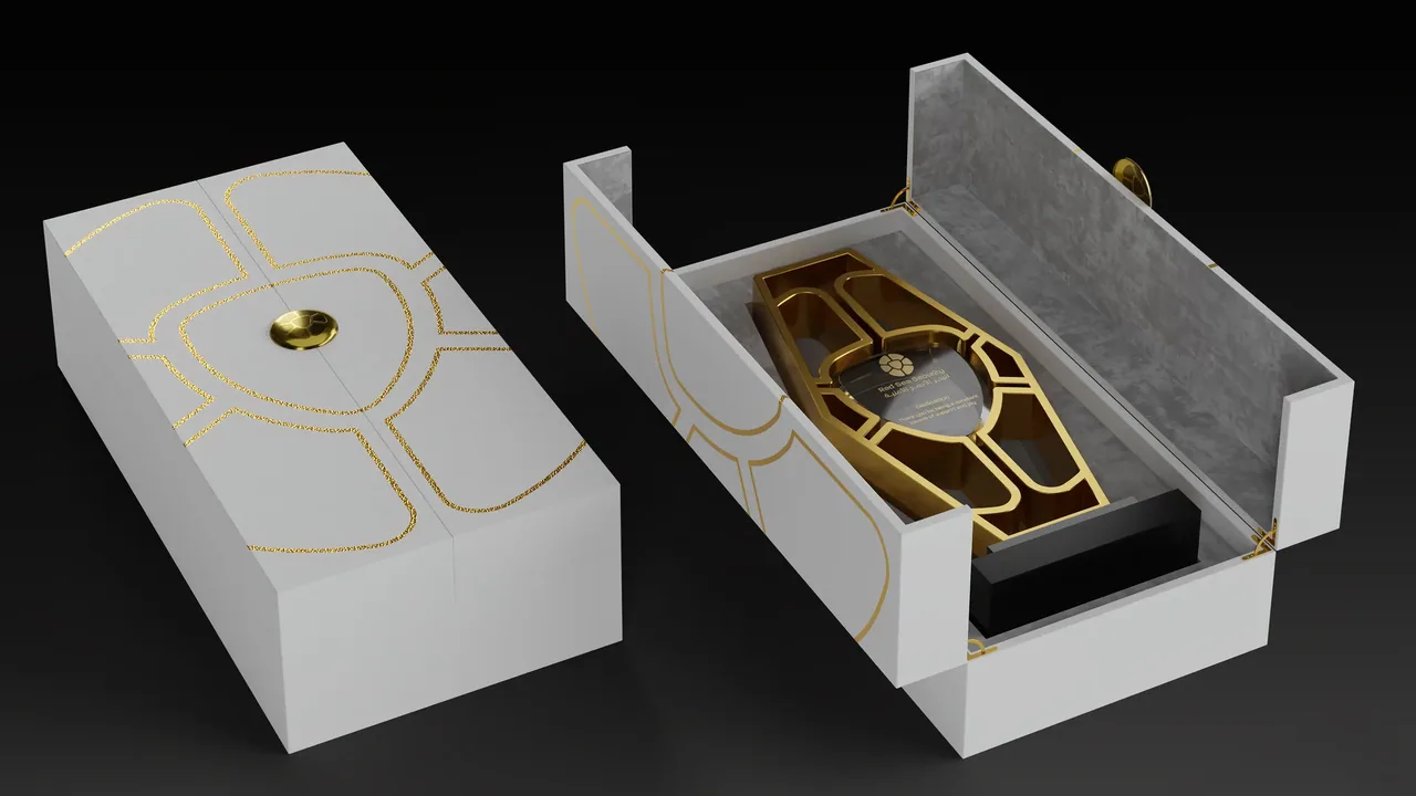 هدايا ودروع الشركات - علب وهدايا ودروع للشركات (عمل ثلاثي الأبعاد من MS3DSTUDIO) 5