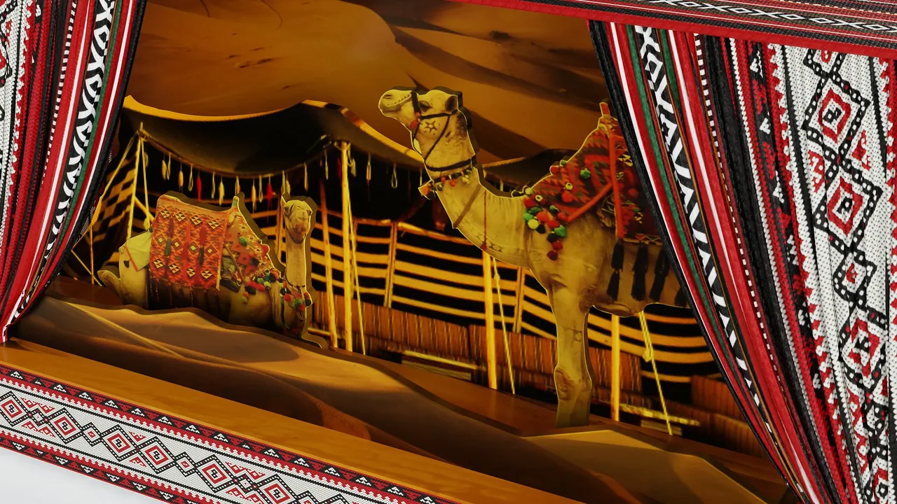 Saudi National Day Gifts - Gifts and boxes for the national day (3D work by MS3DSTUDIO) 2