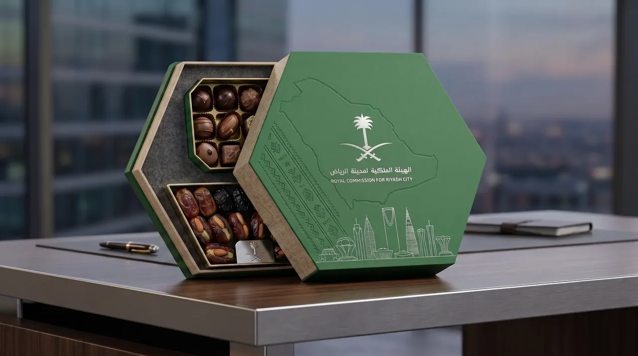 Saudi National Day Gifts - Gifts and boxes for the national day (3D work by MS3DSTUDIO) 5