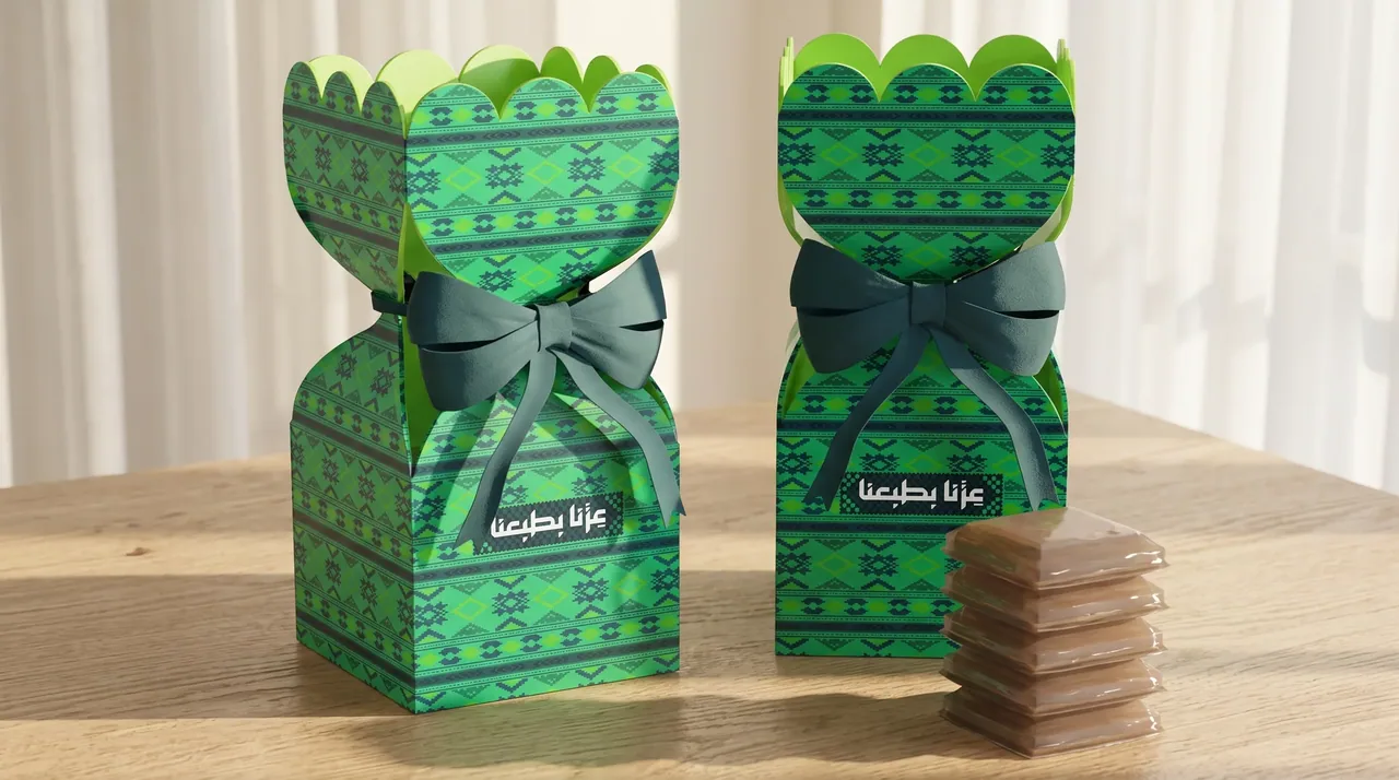 Saudi National Day Gifts - Gifts and boxes for the national day (3D work by MS3DSTUDIO) 6