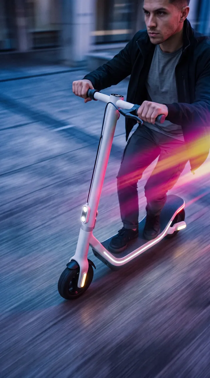NovaPod - Electric scooter — desert film (3D work by MS3DSTUDIO) 5