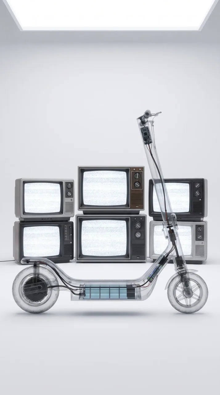 NovaPod - Electric scooter — desert film (3D work by MS3DSTUDIO) 7