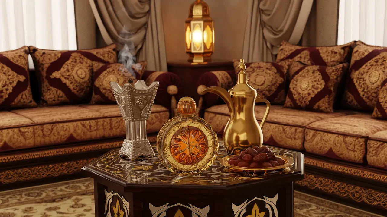 Waad - Perfume — desert film (3D work by MS3DSTUDIO) 3