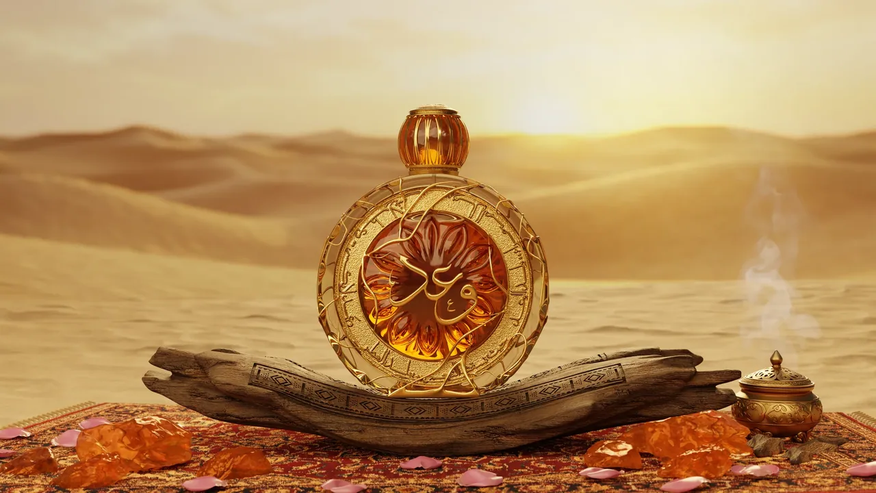 Waad - Perfume — desert film (3D work by MS3DSTUDIO) 6