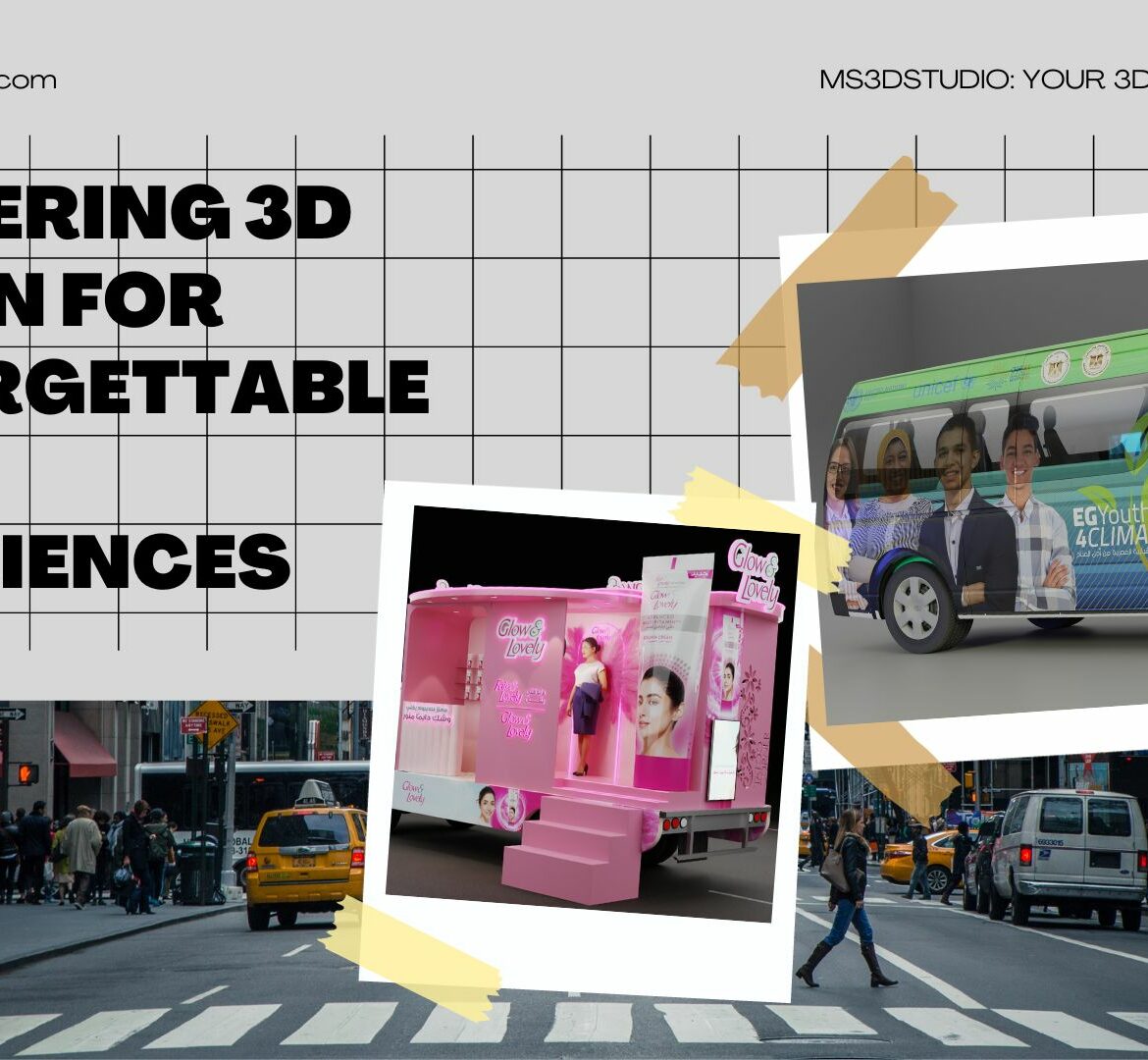 Mastering 3D Design for Unforgettable BTL Experiences